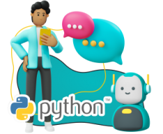 Умный чат-бот на Python - Школа программирования для детей, компьютерные курсы для школьников, начинающих и подростков - KIBERone г. Пушкинский район